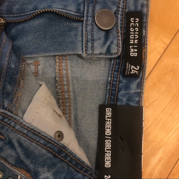 NWT girlfriend jeweled ripped jeans size 24 - Picture 5 of 8